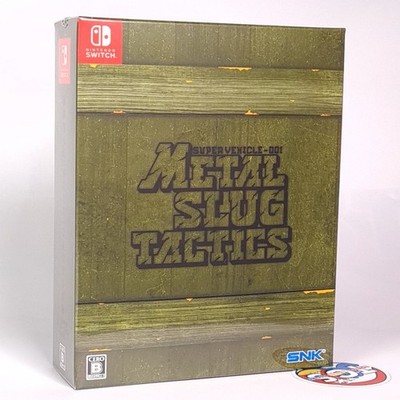 Metal Slug Tactics Deluxe Edition Switch Japan [Game in Multi-Languages/SNK] NEW