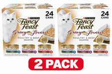 Purina Fancy Feast Gravy Lovers Food, Wet Cat Food Collection, 3 oz Cans