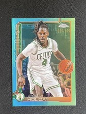 Jrue Holiday 2025-26 Topps Chrome Aqua Refractor Base /199 #46