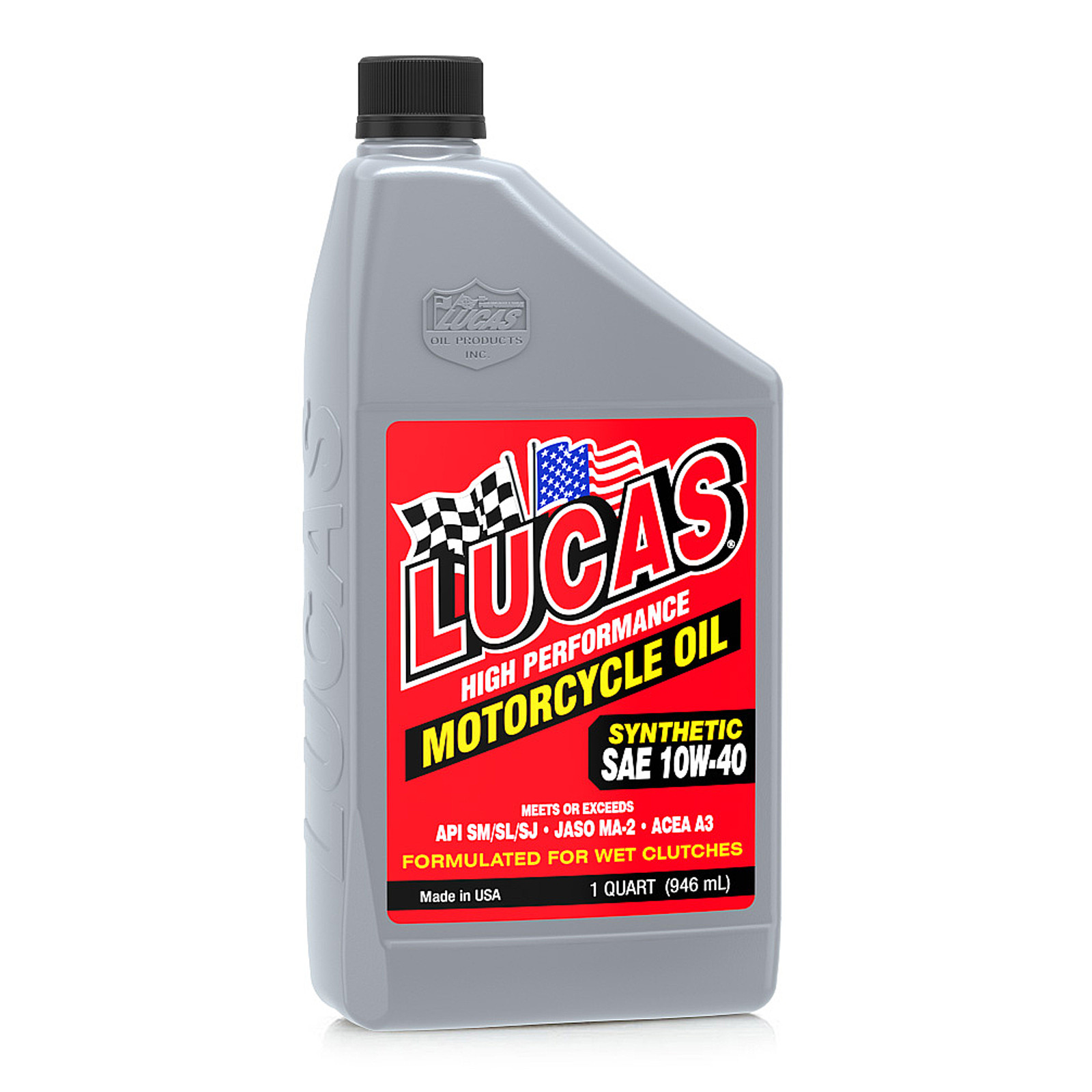 10793 Synthetic 10w-40 Motorcycle Engine Oil For Wet Clutches 1 Quart