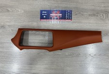 Cover Rivestimento Cornice Centrale Cruscotto In Pelle Per Nissan Micra K14