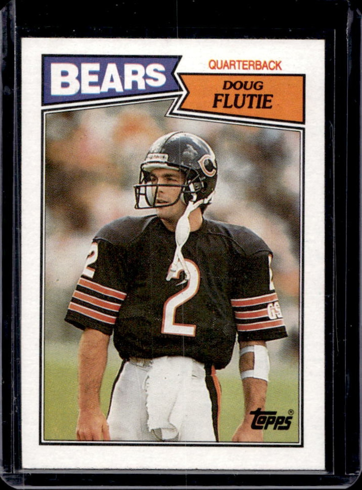 1987 Topps Doug Flutie Rookie RC #45 Bears