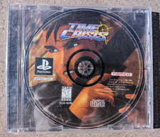 Time Crisis,  Back cover and Disc (PS1 1995)
