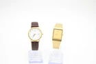 F x2 Vintage Gents Seiko Gold Tone Quartz Working Wristwatches Inc 7N32-0C10 Etc