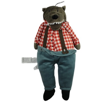 IKEA LUFSIG Wolf Kuscheltier Plüschtier Stofftier 45 cm gebraucht
