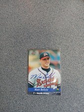 Matt Belisle Signed In Person 1999 Multi Add Minor League Rc A13