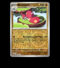 Medicham – 100/182 – Destined Rivals – Reverse Holo – Near Mint Pokemon Card TCG