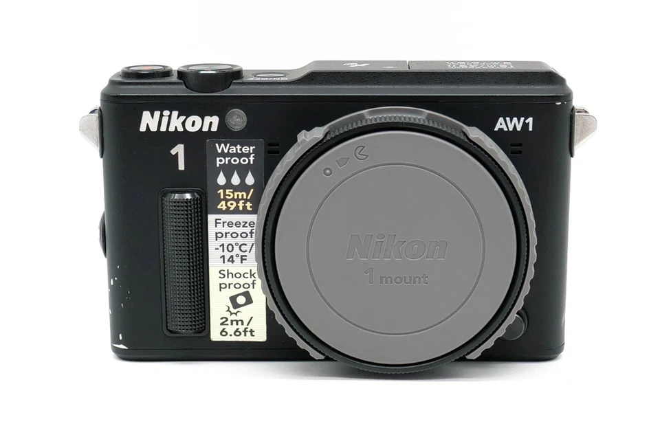 Nikon 1 AW1 14.2 MP spiegellose Unterwasserkamera, FULL HD Video, Live View, GPS