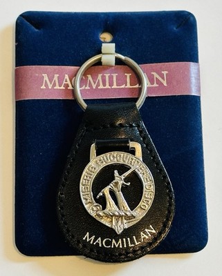 MACMILLAN Clan Crest Keychain Carrick Clan Badge