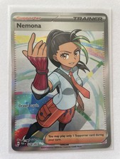 Nemona 229/091 / Full Art Paldean Fates Engli...