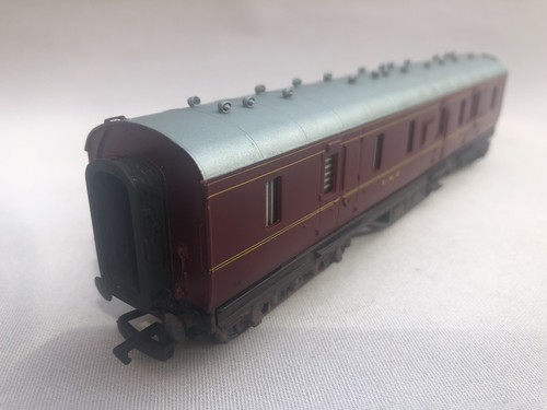 Mainline 37118 Spur O LMS 50’ BG Full Brake Van 30965 weinrot guter + Zustand | Zustand: Used