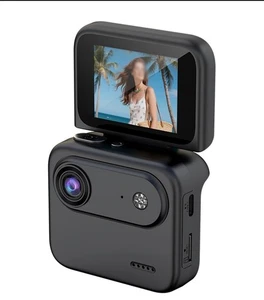 4K Action Camera For Sports With Stabilization Flip Screen 2 inch Display