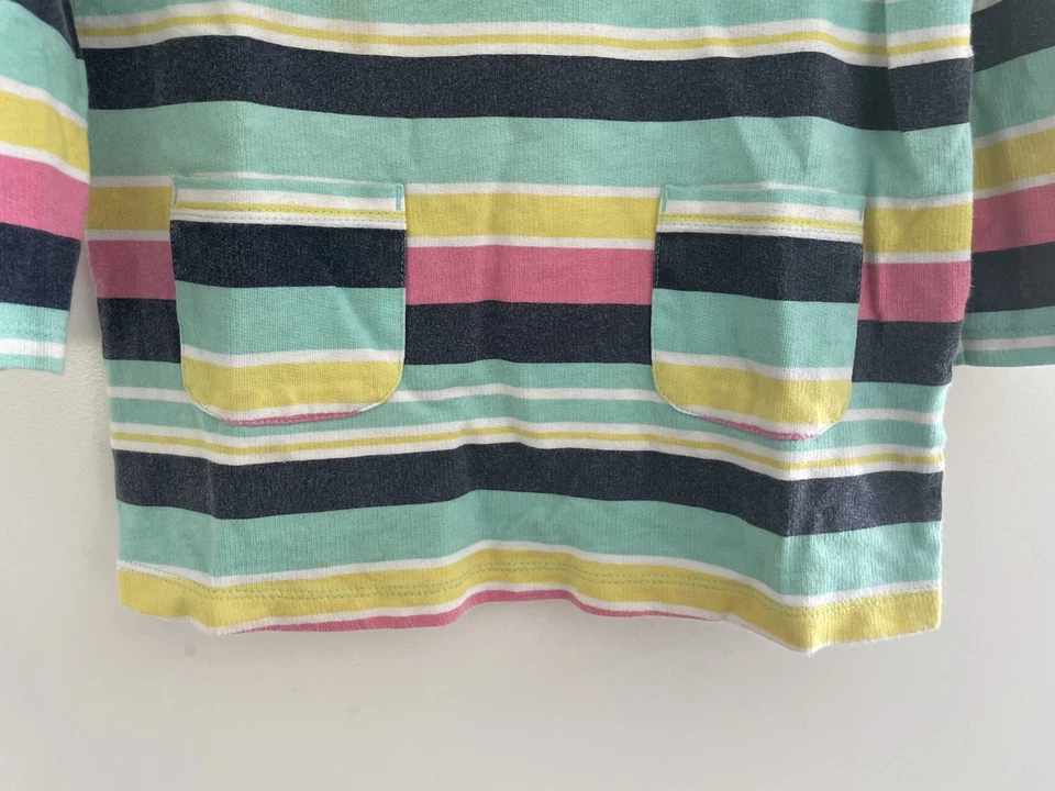 Top Carter's Niños Niñas Colorido Arco Iris Rayas 100% Algodón Manga Larga Multi 6 Foto 4 de 4