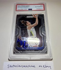 2021 Prizm WNBA Marina Mabrey SIGNED Rookie AUTO RC - PSA POP  1 - Only Copy 1/1