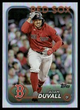 Adam Duvall 2024 Topps Rainbow Foil Boston Red Sox #376