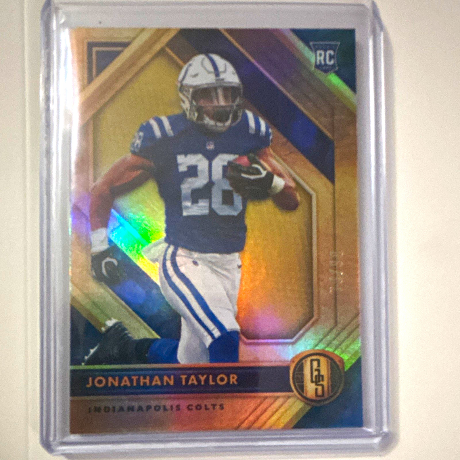 Panini 2020 Gold Standard Rookies - Jonathan Taylor Rookie #110 /99 Colts