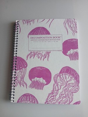 Decomposition Book-Michael Roger-''Jellyfish''-Made In USA-College Ruled