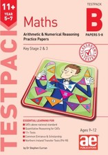Image of 11+ Maths Year 5-7 Testpack B Practice Papers 5. Curran, Curran,**