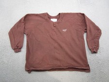 Vintage 90s ENUF Internationale V Neck Sweatshirt Size S Pullover USA Made