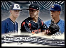 2021 Topps Pro Debut Major Scale MacKenzie Gore AZL Padres/Lake Elsinore