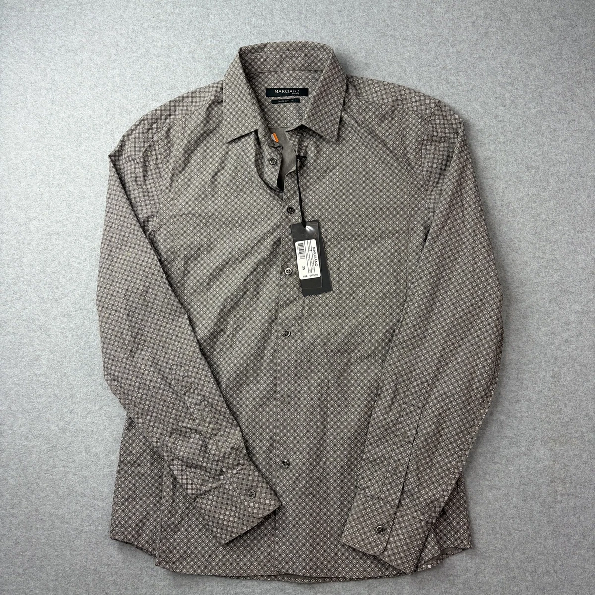 guess men's dress shirts Guess Long Sleeve Truckee Shirt, Mens, M, Homie
