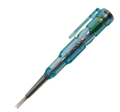Mains Circuit Tester Screw Driver Voltage Pen Electrical Safe Amtech