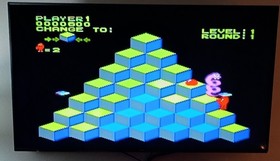 Q*Bert "NES, 1989" (Cartridge Only)