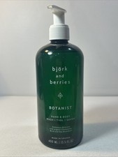 New Bjork And Berries Botanist Hand  Body Wash, 13.5 Fl Oz