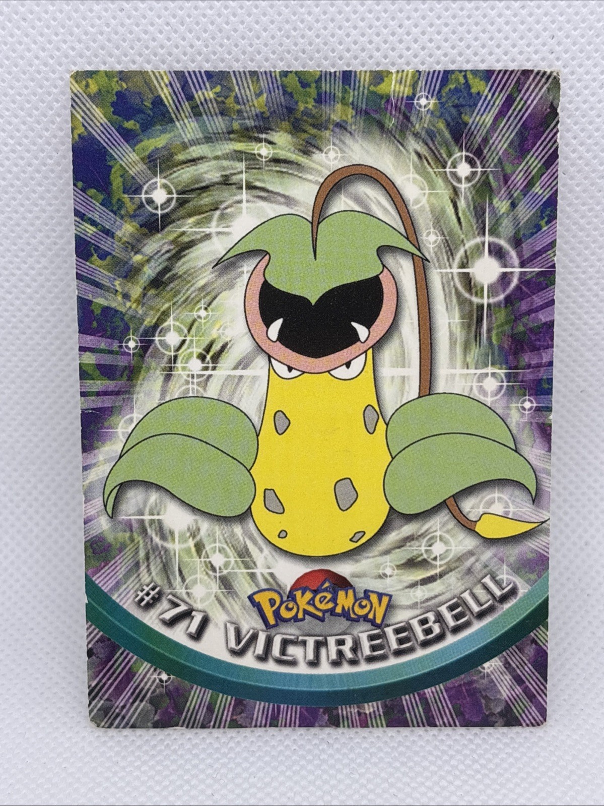 Victreebel #71 Topps Red Label TV Animation Pokemon Card MP
