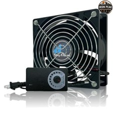 120mm Axial Muffin Fan 1 Pcs 120mm  25mm 12V AC Plug Variable Speed