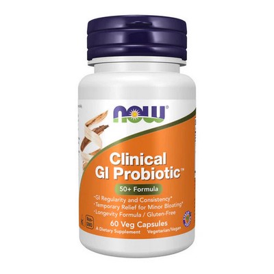 Clinical GI Probiotic 60 VEG CAPS  by Now Foods