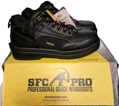 SFC PRO Slip Resistant EH Rated Steel Toe Mens Size 10.5 Patrick Bollinger 1 Bk