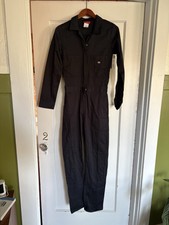 Woman  s Small Dickies Coveralls NWT Black Rugged Flex