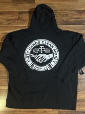 Troll Co Hoodie Men  s 4XL Black Dirty Hands Clean Money Pullover Retro Logo NWT