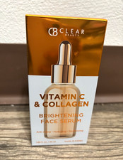 Clear Beauty Vitamin C & Collagen Serum Ascorbic Acid Brightening 1.69 fl oz