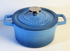 New MARTHA STEWART Collection Blue Enameled C...