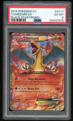 Charizard-EX graded PSA 6 for sale on eBay
