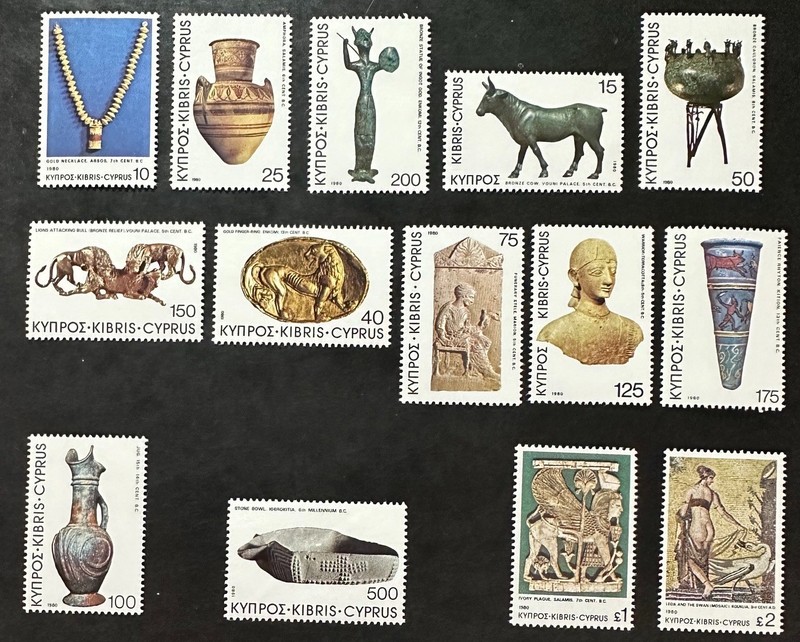 CYPRUS  538 - 551   Beautiful   Mint  NEVER  Hinged  Set
