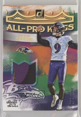 2022 Panini Donruss All-Pro Kings Studio Series 79/100 Justin Tucker #APK-9 qf8