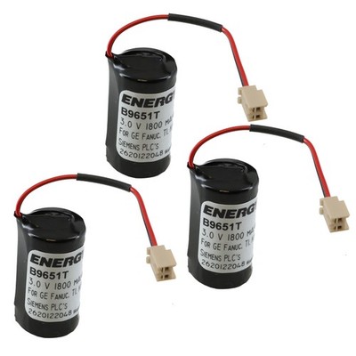 3 Computer Batteries For Ge Fanuc Koyo Texas Instruments Programmable Logic