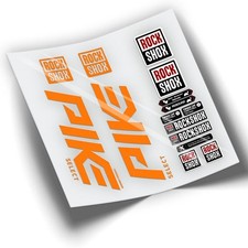 AUTOCOLLANTS DE FOURCHE ROCKSHOX PIKE SELECT 2021 WP387 AUFKLEBER STICKERS...
