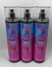 3 Bath Body Works Paris Amour Fine Fragrance Mists Full Size