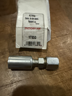 Four Seasons 17850 Straight Compression A/C Fitting
