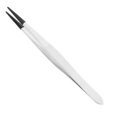 Stainless Steel Tweezers With Soft Rubber Tips Long Tweezer For Kitchen