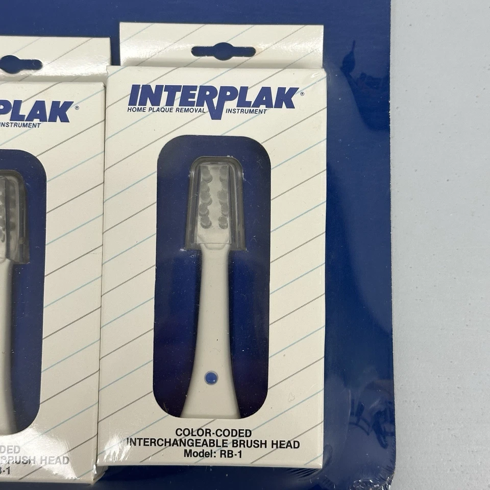 VTG Interplak Electric Toothbrush Plaque Removal Replacement Brush Heads RB-1 - Image 3 of 4