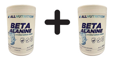 2 x Allnutrition Beta Alanine Endurance Max, Natural - 500g (20,99 EUR/kg)