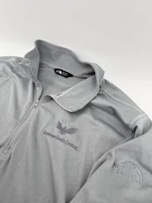 The North Face Tech 1/4-Zip Gray Mens Size 2XL Gorbcor Hiking Outdoors