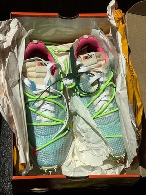 Nike x Off-White Vapor Street Tour Yellow Blue Green Men s Running Shoes