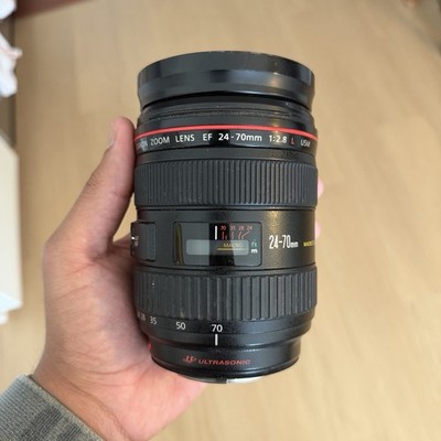 Canon EF 24-70mm f/2.8L USM Telephoto Lens *as is*