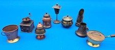 Vintage DOLLHOUSE MINIATURES Copper/Brass D.Z.L. Holland